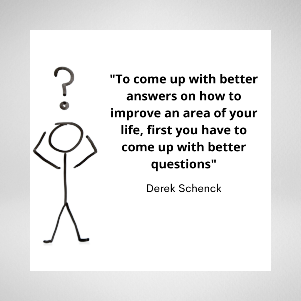 The Four Most Powerful Questions DEREK SCHENCK